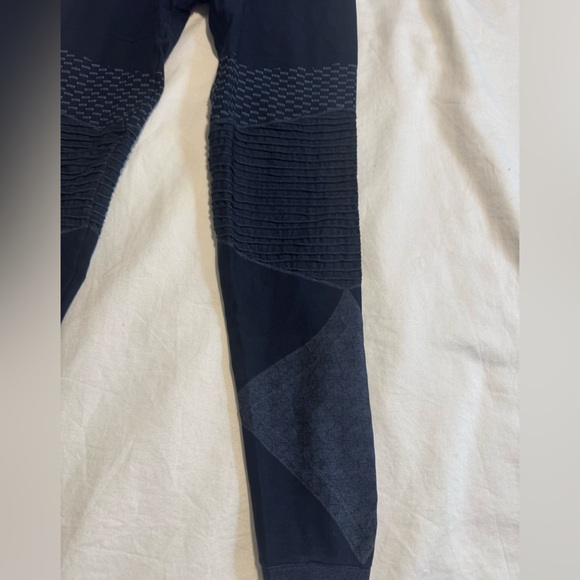 SPANX Womens  Seamless Moto Legging Indigon Sky Blue 50200R Size Medium - Picture 5 of 11